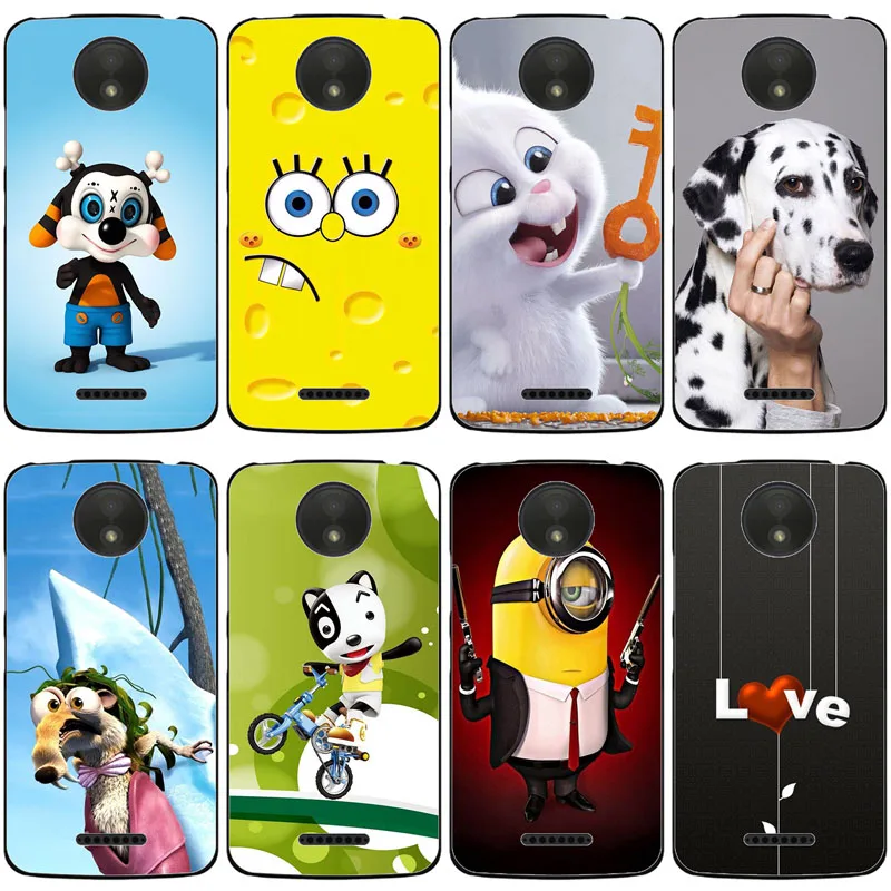 

Case For Motorola Moto C Soft Silicone TPU Cool Design Pattern Print Cover For Motorola Moto C Phone Case