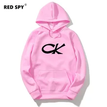 

C , K Hooded Mens Hoodies and Sweatshirts Oversized for Autumn with Hip Hop Winter Hoodies Men Brand Letter Print Streetwear