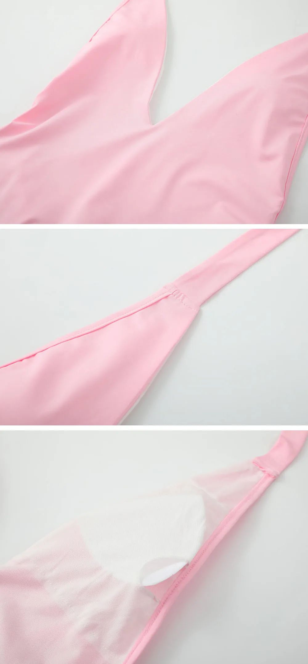 Mulheres Plung Halter Monokini Alta Corte Perna