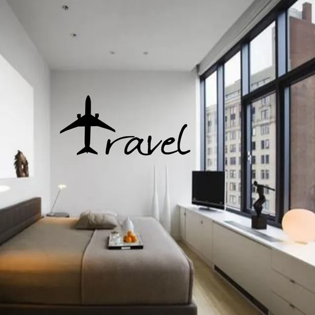 Airplane Wall Decor aliexpress : buy travel airplane wall stickers bedroom vinyl Airplane Wall Decor aliexpress : buy travel airplane wall stickers bedroom vinyl