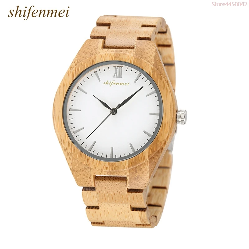 

Shifenmei 5515 Hot sale High quality bamboo watch