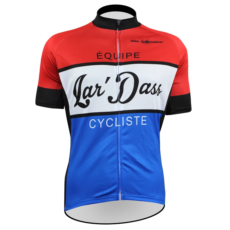 2018 Custom Cool Design Sublimated Lan'Dass Cycliste hot Sport Bike Jersey Tops Cycling Wear
