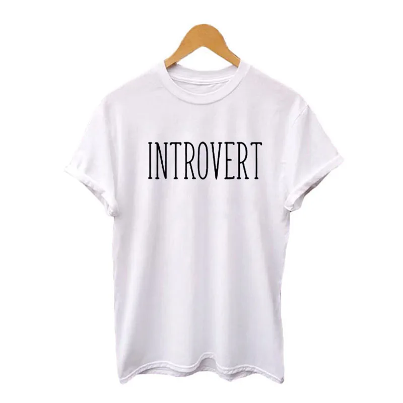 ONSEME модная женская футболка с надписью INTROVERT летние уличные топы женские