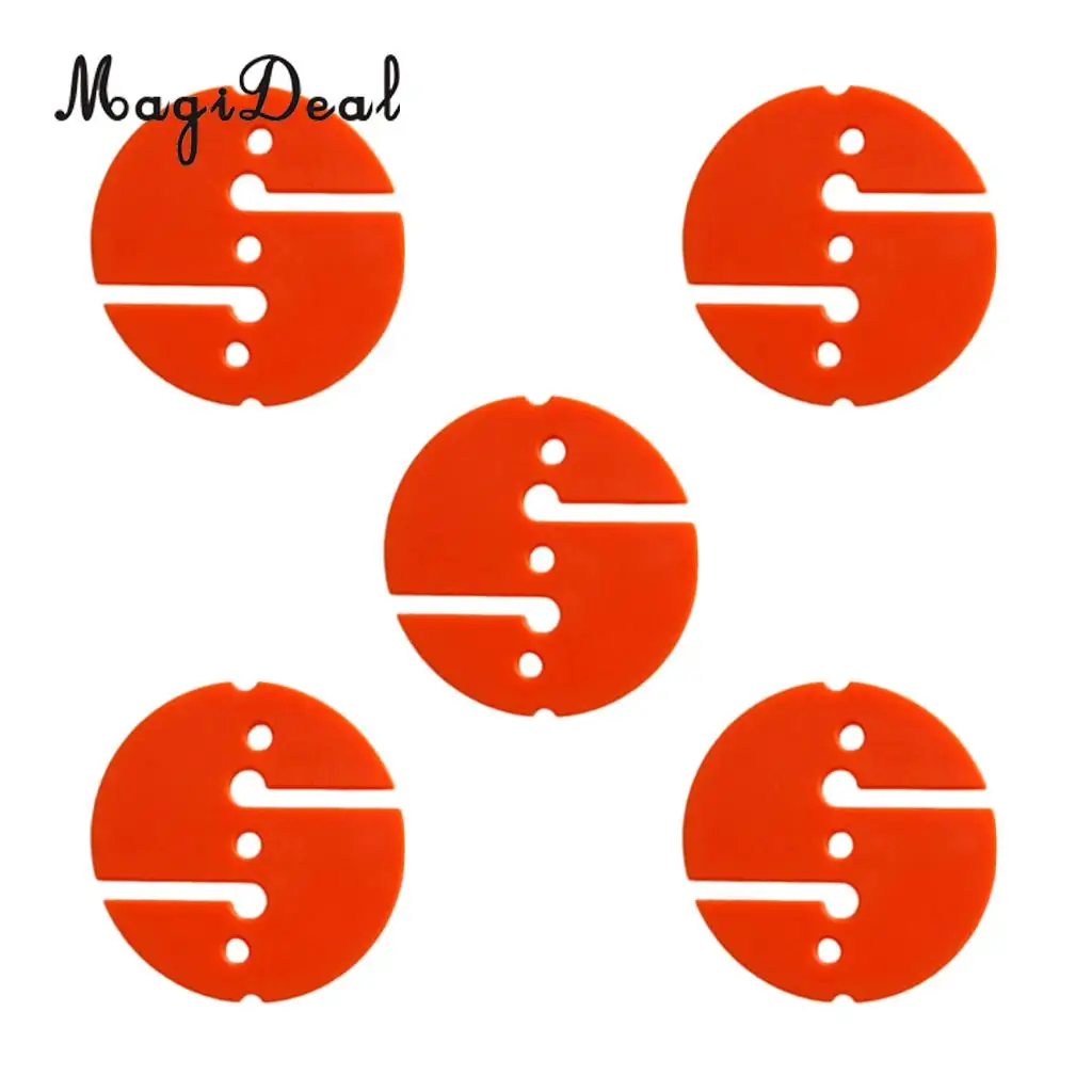MagiDeal Pack 5 Universal Underwater Scuba Diving Diver Wreck Cave Dive Round Line Arrow Marker Replacement Accessories