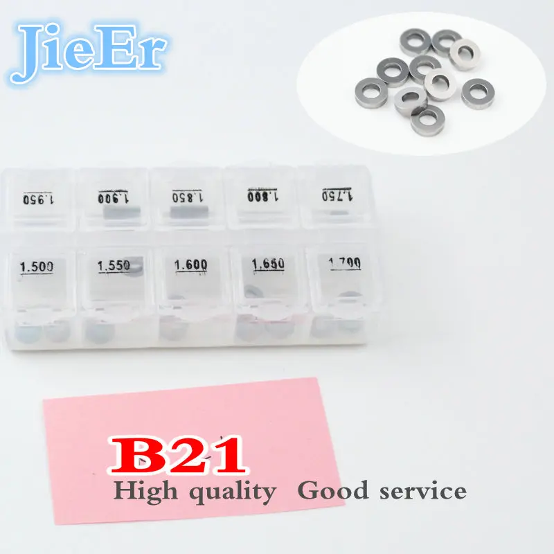 US $111.60 B23 B21 Common Rail Lift Adjusting Shims 400pieces And Auto Diesel Engine Common Rail Injector Gasket
