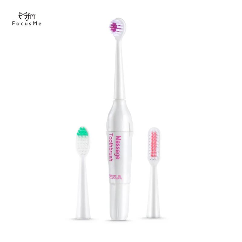 Buy FM Square Electric Toothbrush Replaceable Head Adult Rechargeable Acoustic