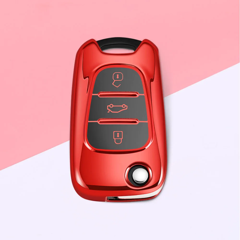 

Car Remote Control Key Chain Case Cover For Hyundai I30 IX35 Accent I20 Sonata For Kia K2 K5 Sportage L811 Sorento key case