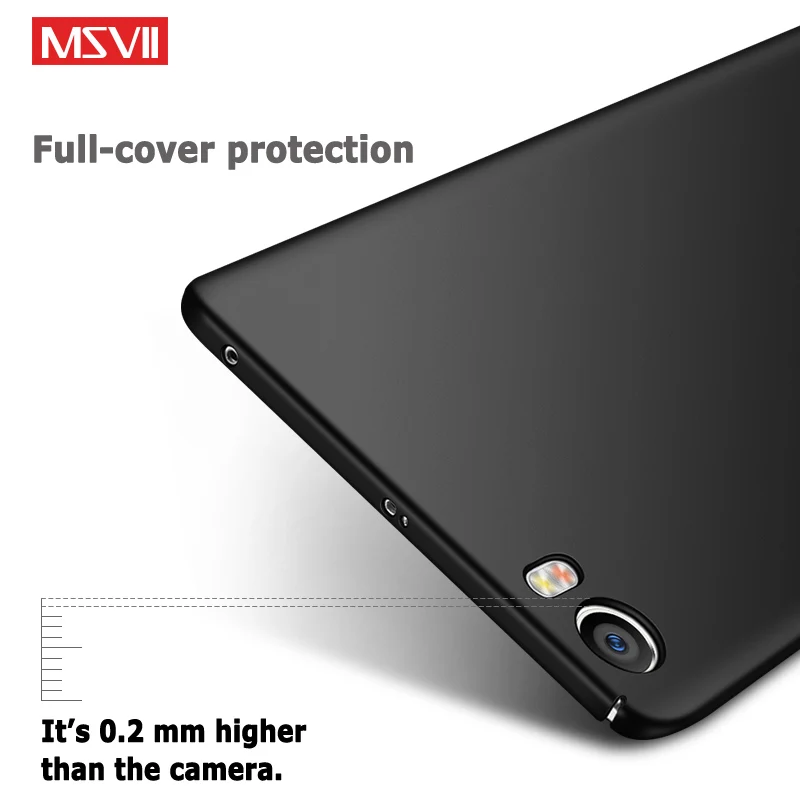 Чехол MSVII для Xiaomi Mi 5 5S 5X A1 тонкие кожаные чехлы с кольцом на палец Xiomi Mi5S Mi5X чехол