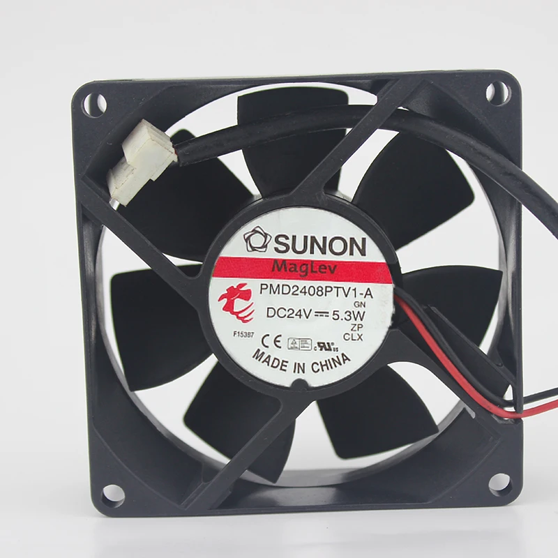 Brand New For NMB 08025SS-24N-AL 8cm 8025 DC 24V 0.12A cooling fan 3100RPM 41.3CFM