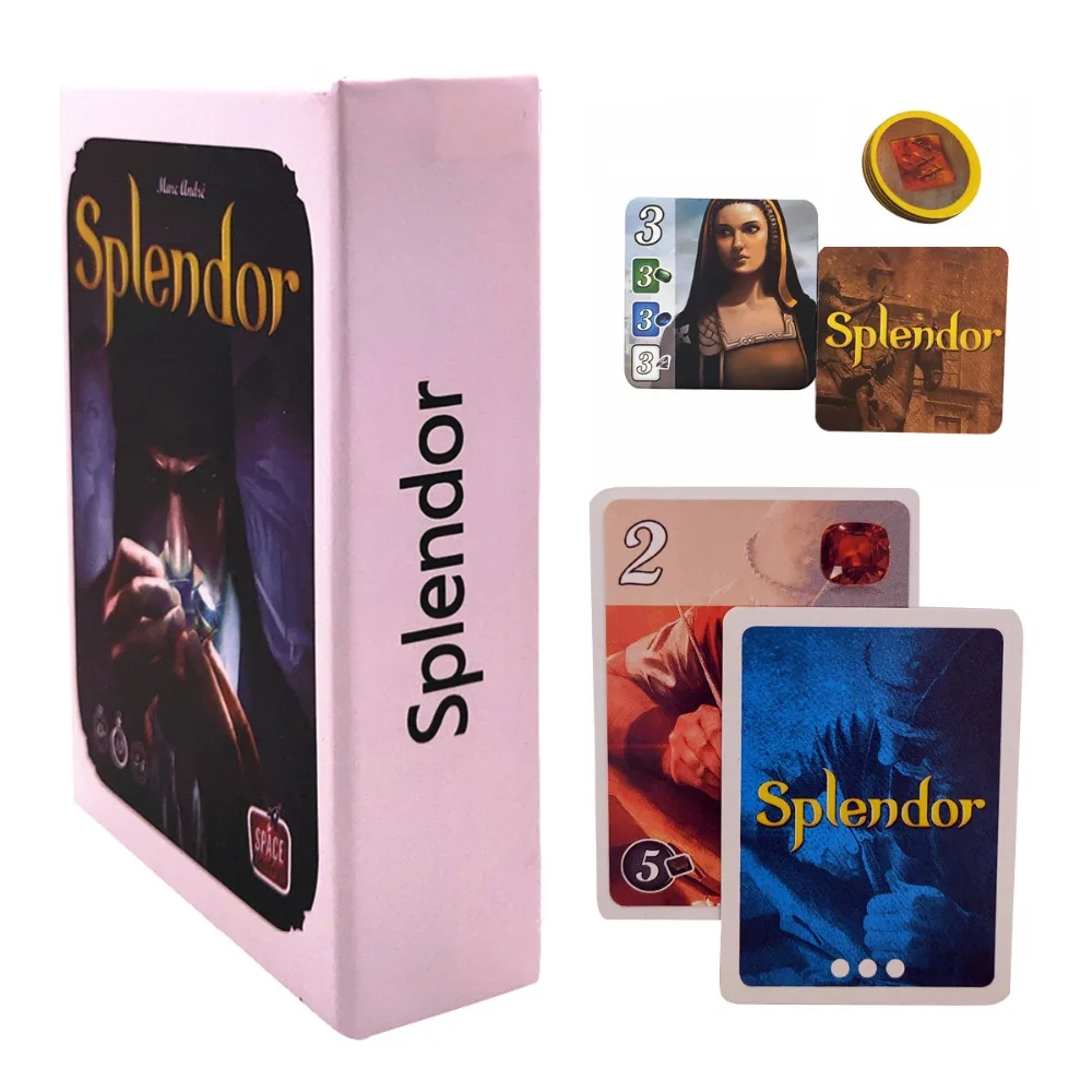 2019 Splendor настольная игра полная английская версия для дома вечерние Семейные игральные карты для взрослых