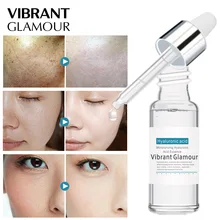VIBRANT GLAMOUR Hyaluronic Acid Shrink Pore Face Serum Moisturizing Whitening Essence Face Cream Anti-Aging For Dry Skin Care