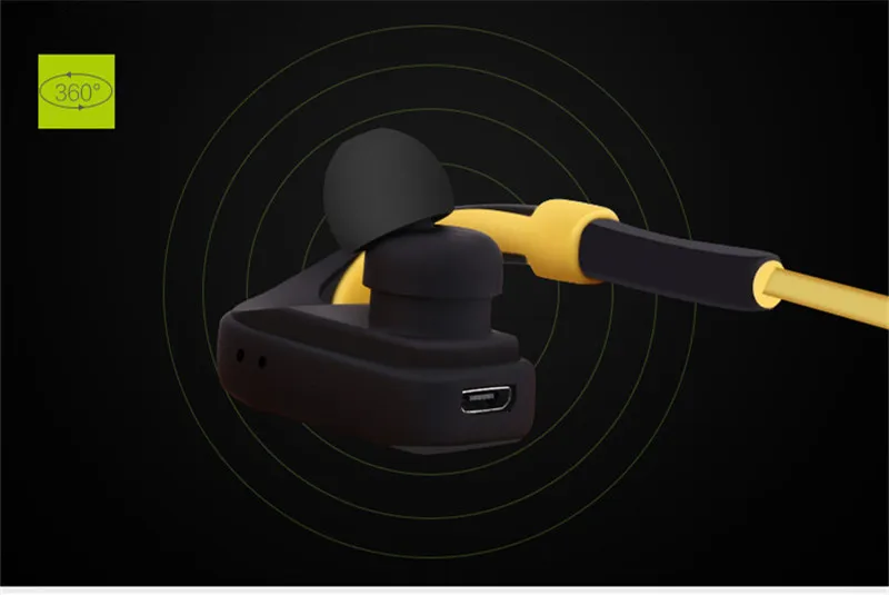 New Style Wireless Stereo 4.0 Bluetooth Headsets sweatproof Noise Cancelling with Microphone Earplugs Neckband type PE12 (19)