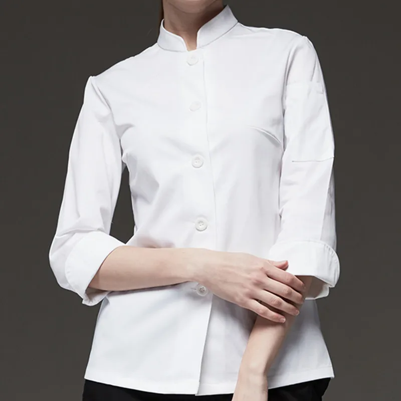 White Culinary Work Wear B75-3