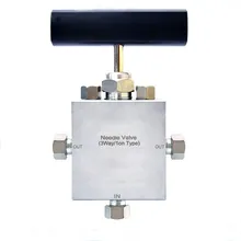 Модель: HS15144 9/16 ''15000 psi 3way/1 на правого ангела высокого давления ручные Игольчатые клапаны для гидравлической системы