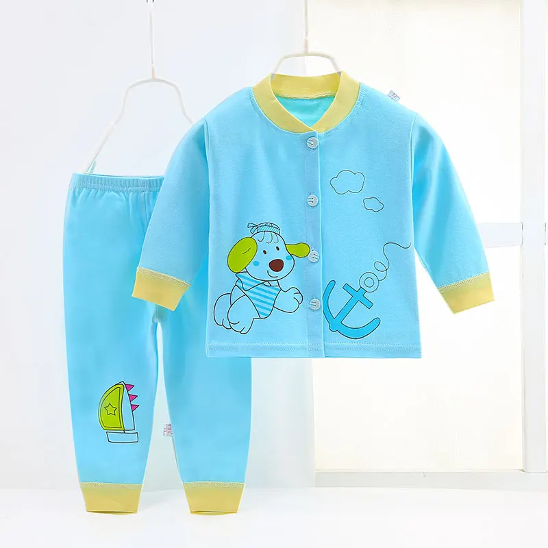 Весеннее пальто и брюки для малышей, плотное и плотное 4 - Цвет: Многоцветный