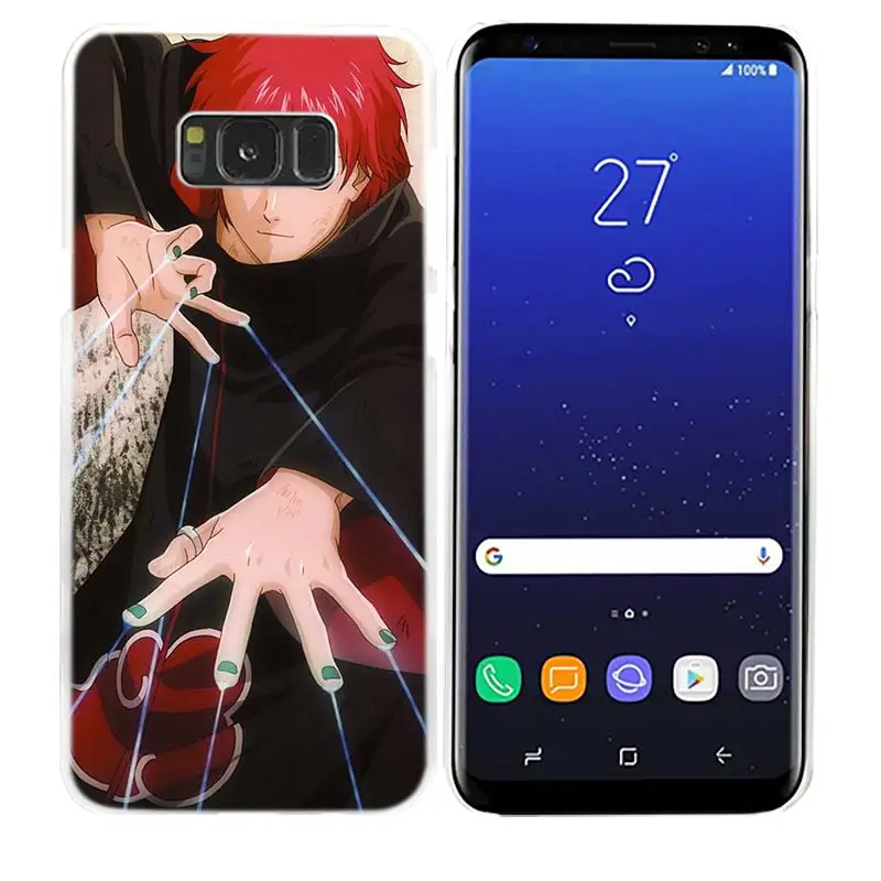 Наруто Какаши чехол для телефона samsung Galaxy M20 M10 S10 S9 S8 Plus S7 S6 Edge Note 8 9 Жесткий пластиковый Чехол - Цвет: 11