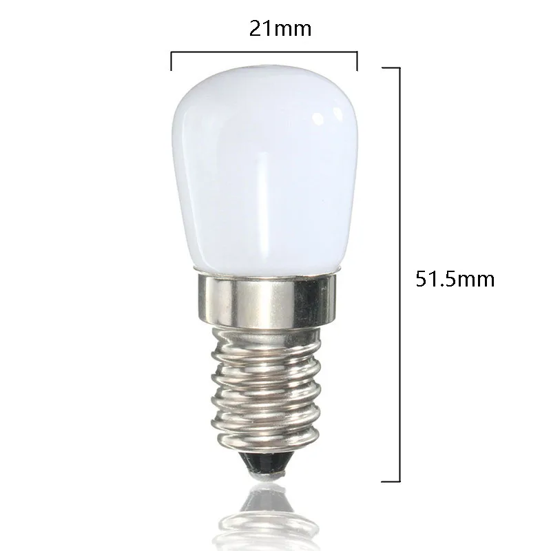 Mini Energy Saving Refrigerator Light E14 220V Dimmable LED Lamp 2W