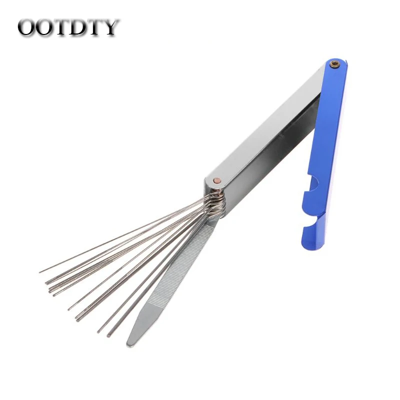 

OOTDTY 13-in-1 Welding Torch Nozzle Tip Cleaner With Metal Shell For Welder Soldering