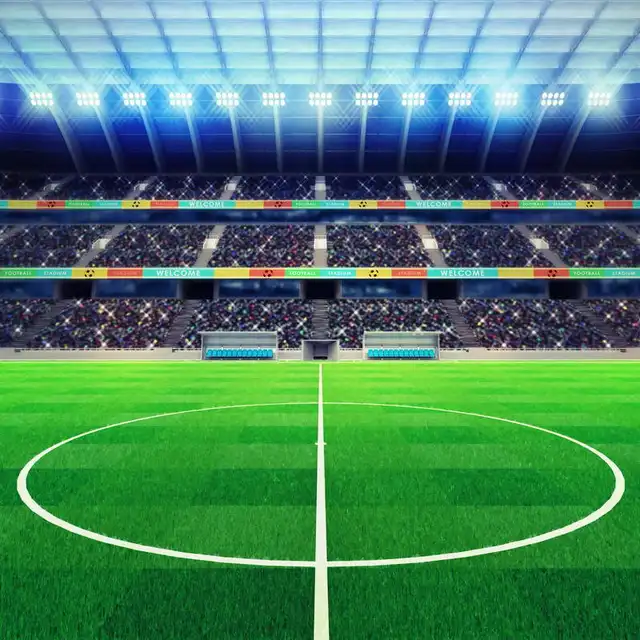 10x10ft Stadium Aunce Platform Green Soccer Field Football Court 10x10ft Stadium Aunce Platform Green Soccer Field Football Court Custom Photo Backgrounds Studio Backdrop Vinyl 300cm
