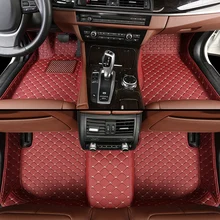 Кожаные автомобильные коврики для Honda все модели CRV XRV Odyssey Jazz City crosstour civic crider vezel fit Accord car-style