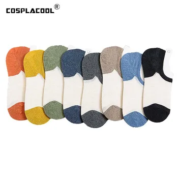

[COSPLACOOL]2019 Korean Cotton Socks Women Socks Summer Non-slip Invisible Socks Fashion Comfortable Casual Sokken Harajuku