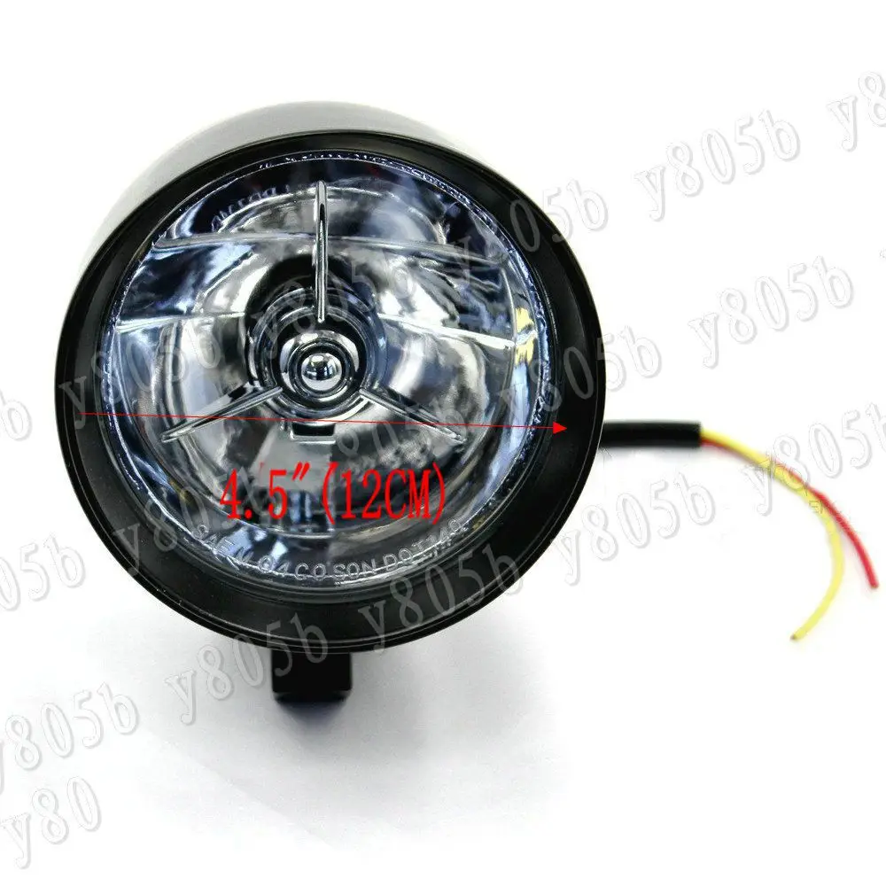 Мотоцикл алюминиевая пуля 4," свет фар для Yamaha Vstar 400 650 1100 1300 Virago Xv 250 535 750 1100 Road Star Custom