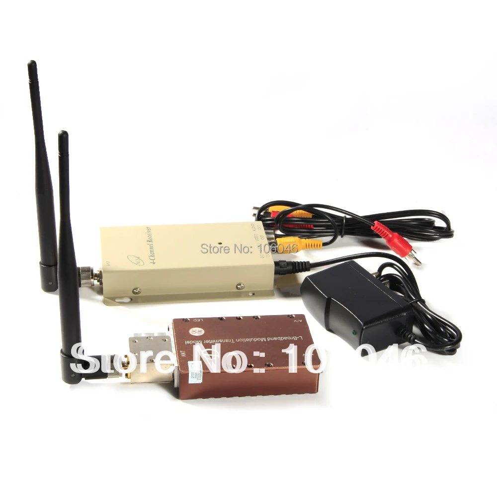 2015 New 1.2G FPV 6W 6000mw Strengthen Version Transmitter + Receiver