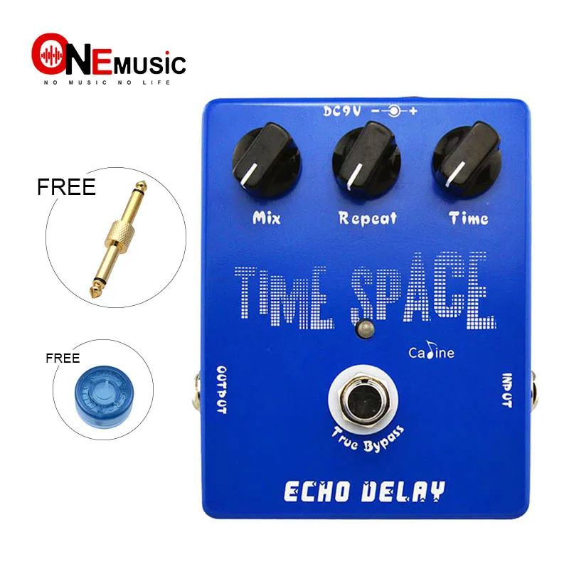 Caline CP 17 Echo Delay Guitar Digital задержка педаль эффектов 600ms Max True Bypass с бесплатным