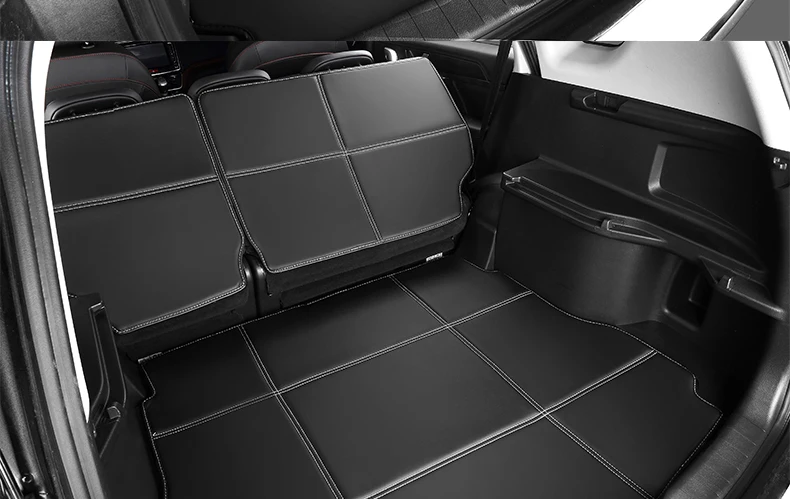 Водонепроницаемый загрузки + на заднем сиденье ковры прочный специальные багажнике автомобиля коврики для Kia Opel Nissan Smart Mitsubishi Jeep Cadillac