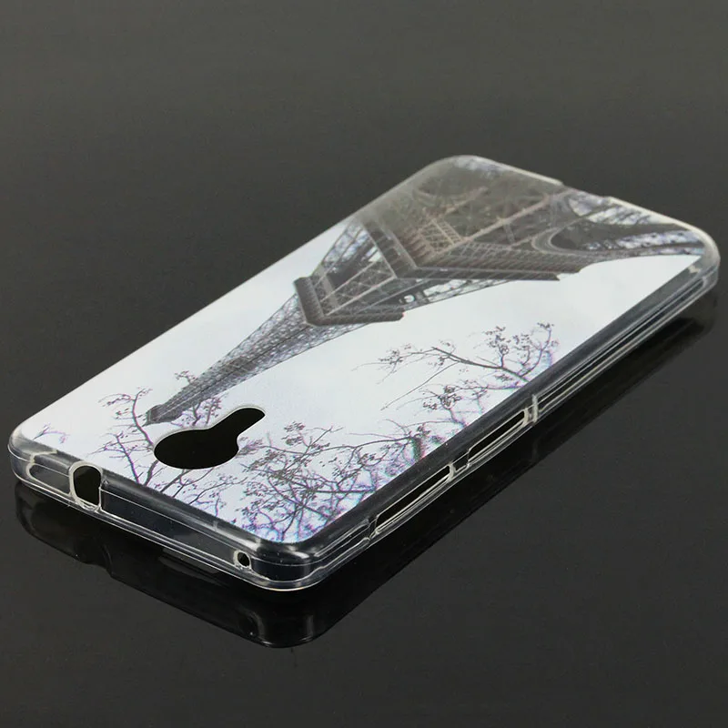 KOC-2351B_4_Paris Eiffel Tower Pattern TPU Protective Case for Wileyfox Swift 5 inch