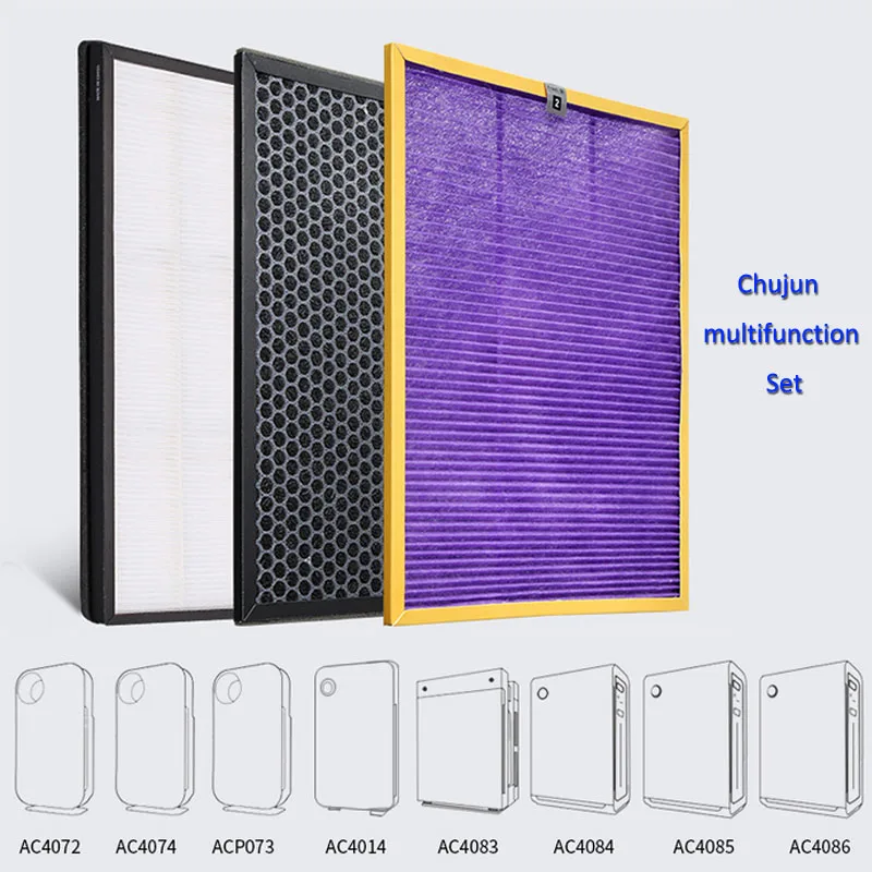 

ac4141+ac4143+ ac4144 filter kit for Philips AC4072 AC4074 AC4083 AC4084 AC4085 AC4086 AC4014 ACP073 air purifier parts