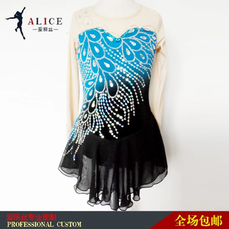 custom figure skating dress art ice skating dress for women hot sale