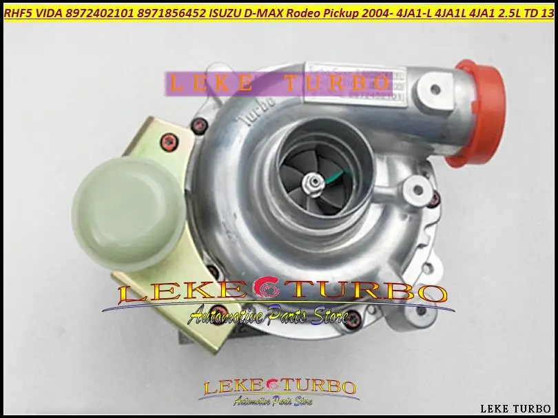 RHF5 VIDA 8972402101 8971856452 Turbo Turbocharger For ISUZU D-MAX Rodeo Pickup 2004- 4JA1-L 4JA1L 4JA1 2.5L TD 136HP  (3)