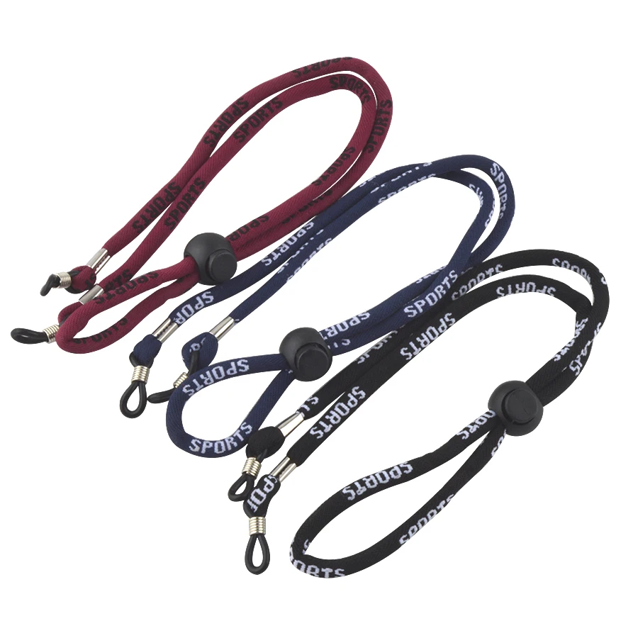 Sport Sunglasses Eyewear Glasses Cord Chain String Holder Adjustable outdoor eyewear rope Free