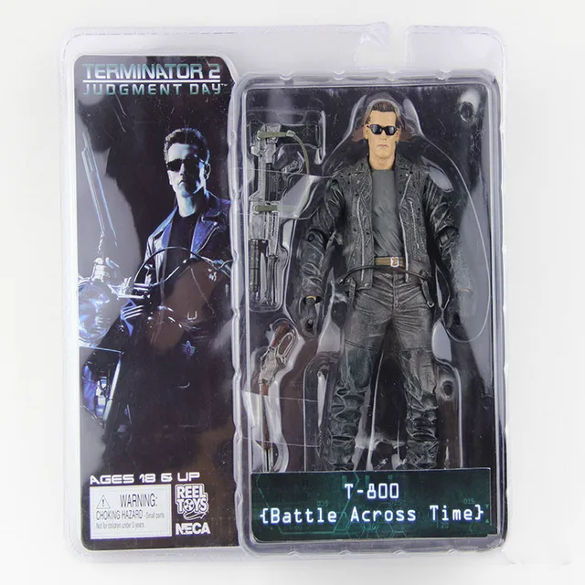 Neca-ターミネーターT-800およびT-1000アクションフィギュア,pvc