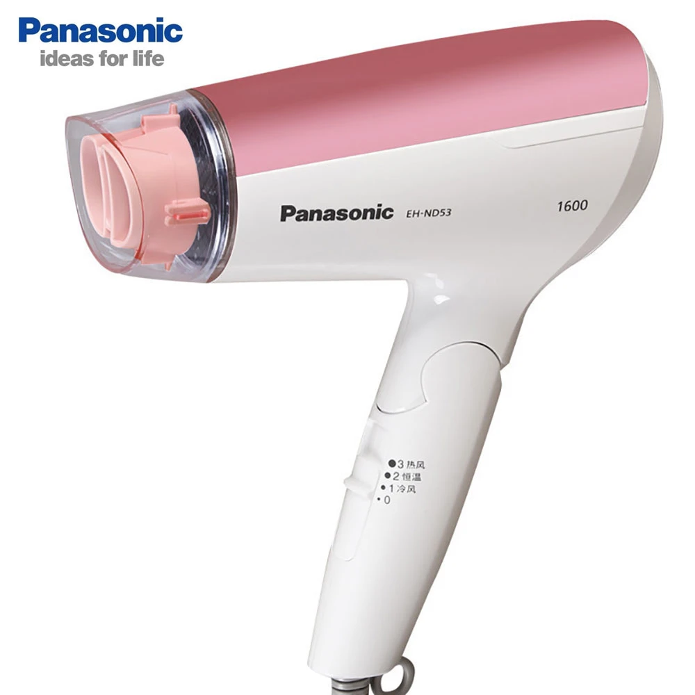 Panasonic secador de pelo profesional, EH ND53 de secado de cabello rápido  con boquilla, mango plegable, ajuste de tres velocidades, 1600W|Secadores  de pelo| - AliExpress
