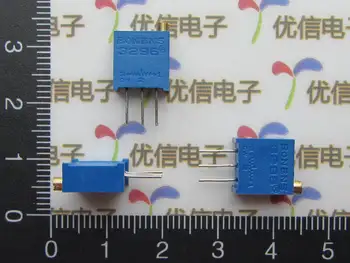 

Free shipping 3296W potentiometer 102 (1K) multi-turn precision adjustable resistance