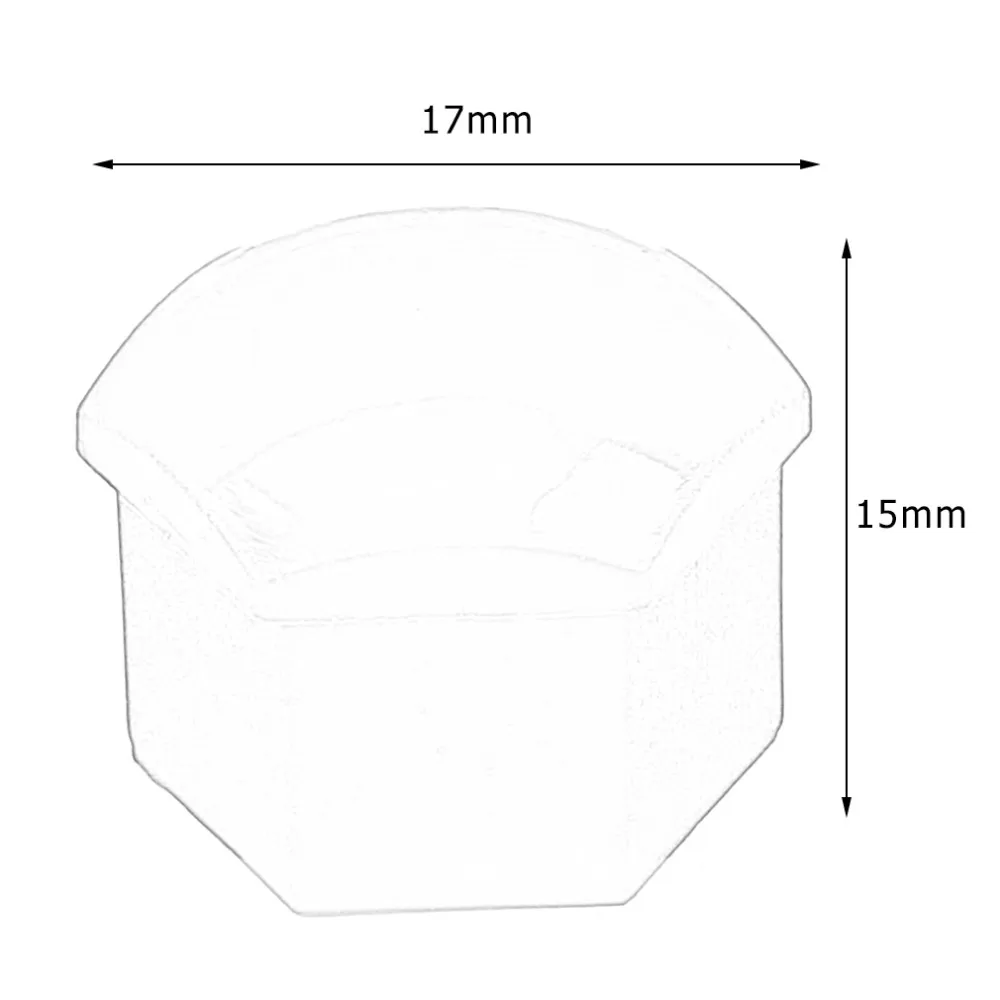 Новинка, автомобильный Стайлинг, 20 шт., 17 мм, специальная розетка, автомобильное колесо, авто ступица, винт, крышка, гайка, колпачок болта, обода, Внешнее украшение, защита