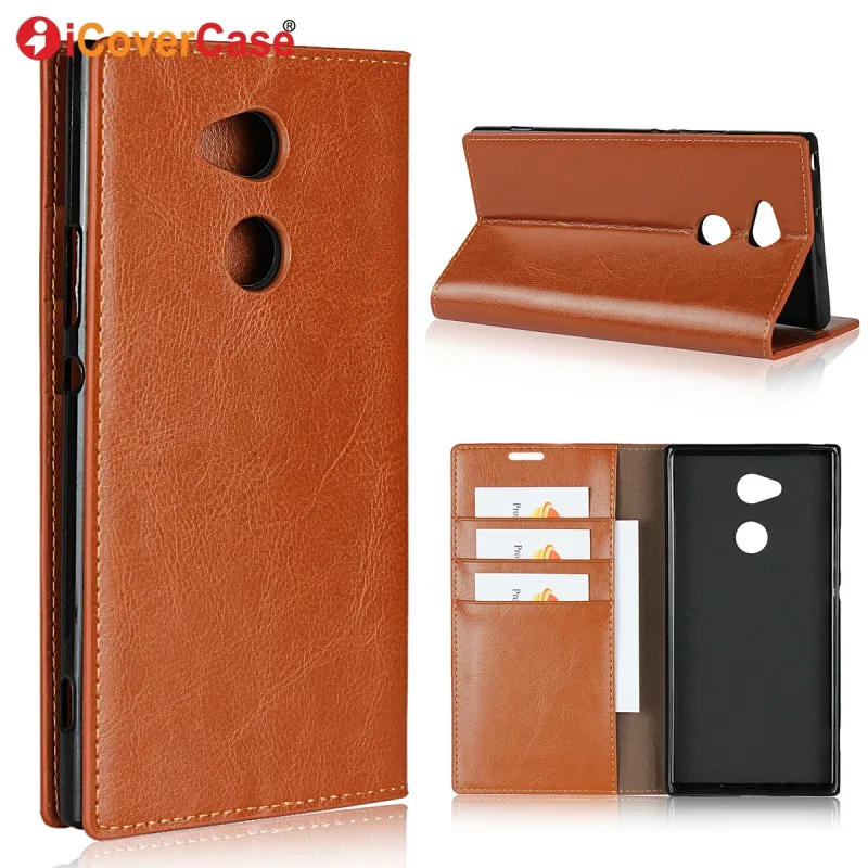 

For Sony Xperia XA2 Plus Case Cover Flip Coque Fundas Leather Luxury Stand Wallet For Sony Xperia XA2 Plus 6.0'' Phone Accessory