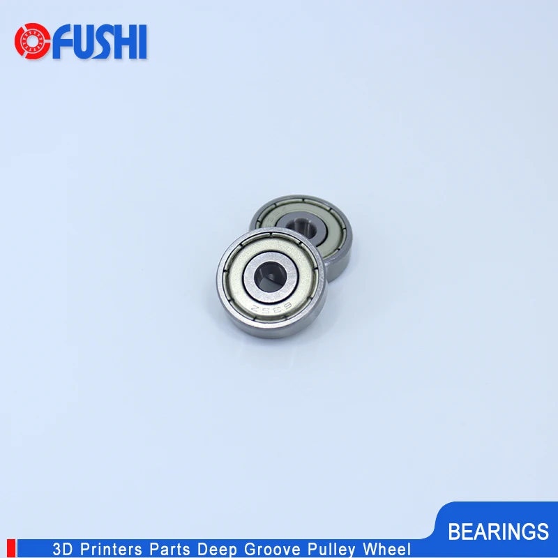 

635ZZ Bearing 5*19*6 mm ABEC-1 10PCS Miniature 3D Printer 635 Z ZZ Ball Bearings 635Z