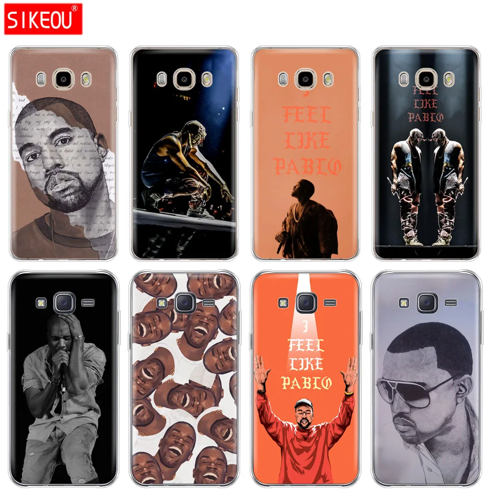 Силиконовый чехол для телефона Samsung Galaxy J1 J2 J3 J5 J7 MINI 2016 2015 prime Kanye Omari West|Бамперы| |