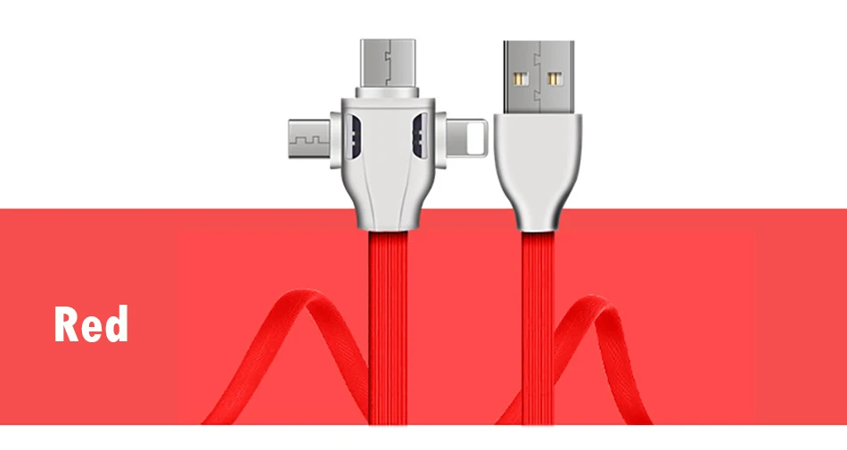 NOHON 3 in 1 USB Cable 8 Pin Micro USB Type C Cable For iPhone 8 7 Plus X XS MAX XR Fast Charging For Samsung Android Phone Cord (13)
