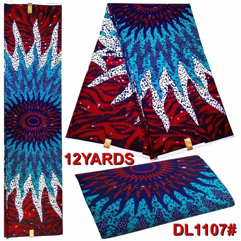 

12yards/lot!!! ankara brocade tissu wax africain 100% polyester wax fabric wholesale real african wax prints fabric for cloth