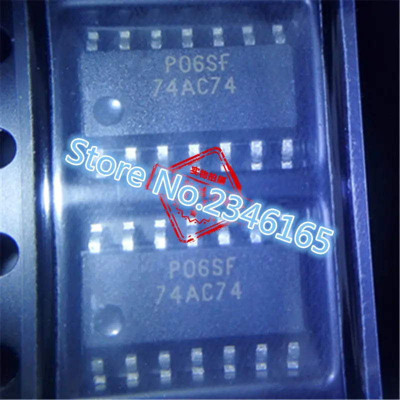 Free shippin 10pcs/lot 74AC74SC 74AC74 SOP14 original authentic ...
