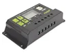 FOXSUR controlador de carga Solar 12V 24V Auto pantalla LCD con salida de 5V USB Dual 30A 20A 10A PWM Cargador Solar regulador ► Foto 3/6