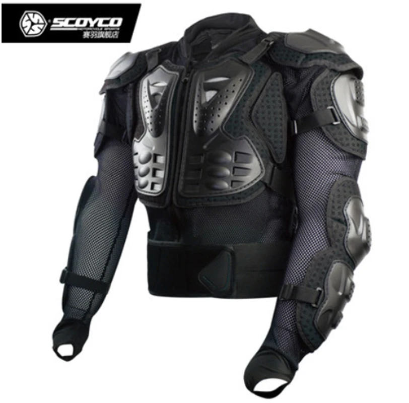 

Scoyco AM02-2 Upgrade Motorcycle Riding Body Protector With Removable Back Pad Motocross Racing Full Protectors Accessory