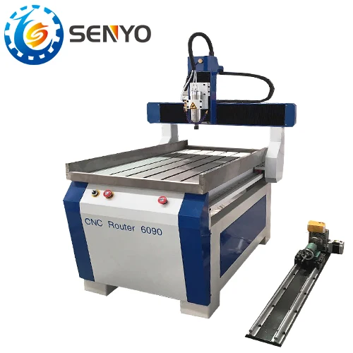 Cnc металлический гравировальный станок 3D CNC маршрутизатор 6090 4 оси кВт водяной