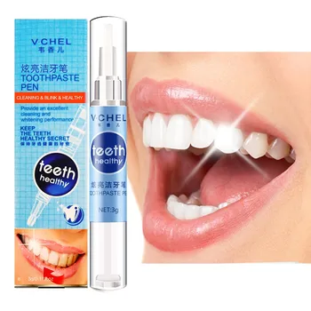 

Creative Effective Transparent White Teeth High Strength Whitening Gel Pen Tooth Whitener Bleach PH Neutral New