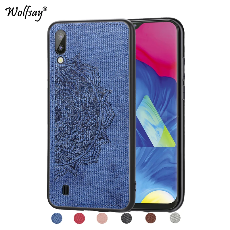 For Samsung Galaxy M10 Shockproof Soft TPU Cloth Texture Hard Back Phone Case For Samsung Galaxy M10 Cover For Samsung M10 Shell For Samsung Galaxy M10 Shockproof Soft TPU Cloth Texture Hard Back Phone Case For Samsung Galaxy M10 Cover For Samsung M10 Shell
