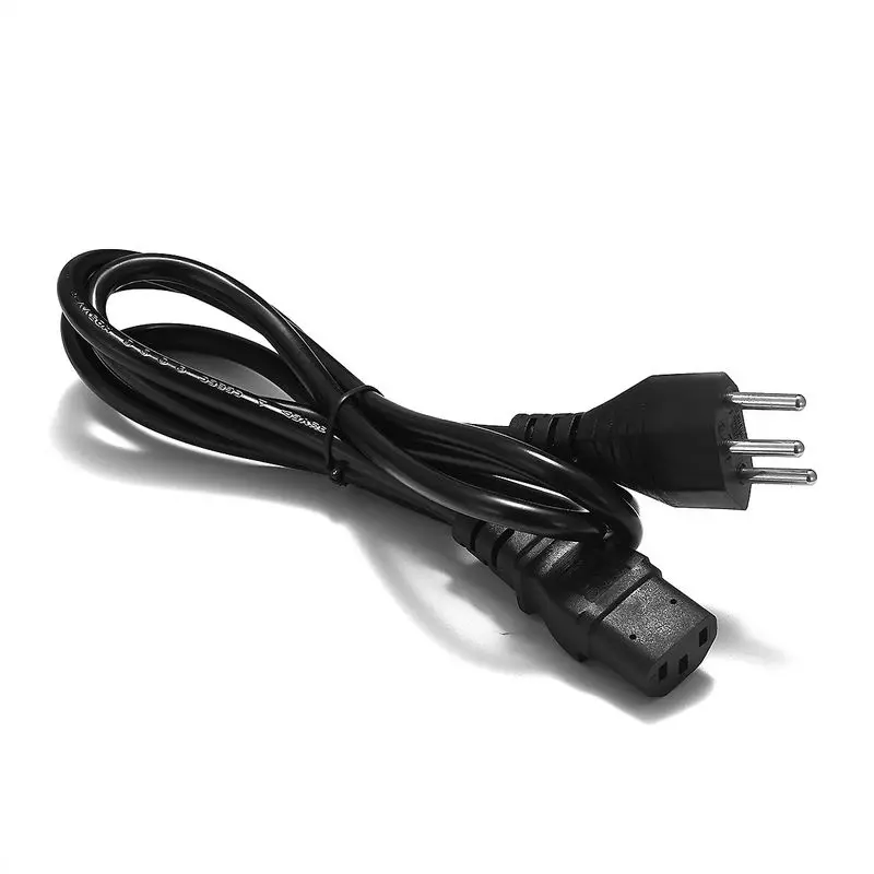 Швейцарский кабель питания 1,5 м 2 м 3 м 3 зубец CH Plug IEC C13 AC Шнур питания для ПК монитор компьютера Antminer PSU 3d принтер LG tv